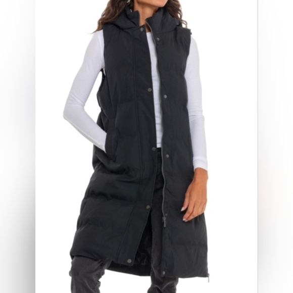 Kyodan Long Woven Puffer Jacket - Picture 3 of 10